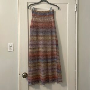 Free People Knit Skirt